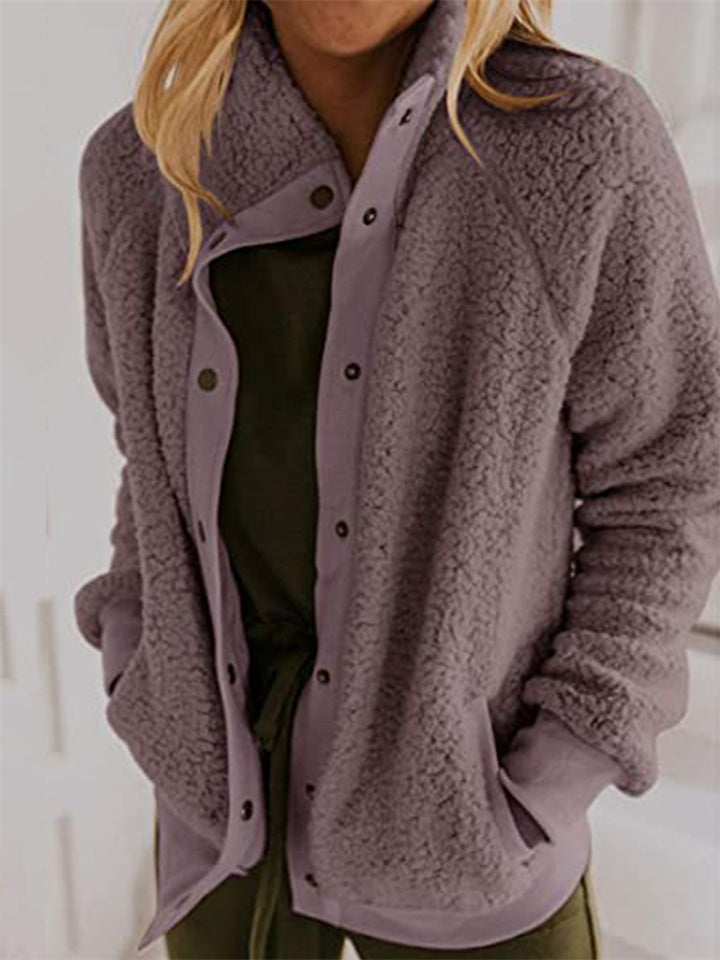 Veste confortable sans capuche pour temps froid