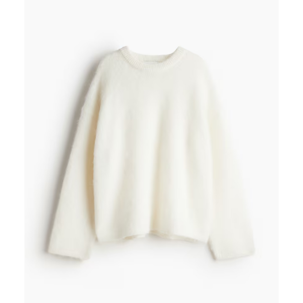 Pull épais à motif texturé