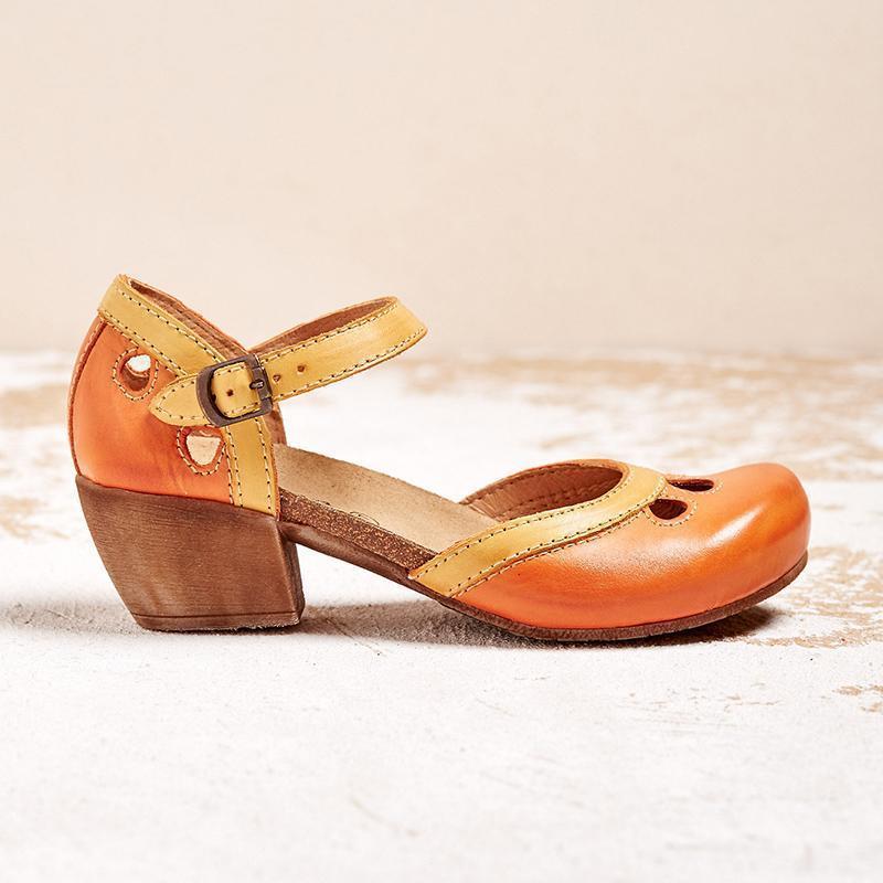 Sandales Élégantes pour Femme à Talon Bas