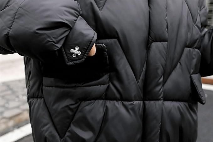 Veste élégante avec col en fourrure pour les jours froids