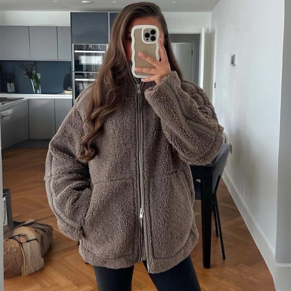 Veste Chaude et Tendance pour Femmes – Conception Confortable pour l’Hiver