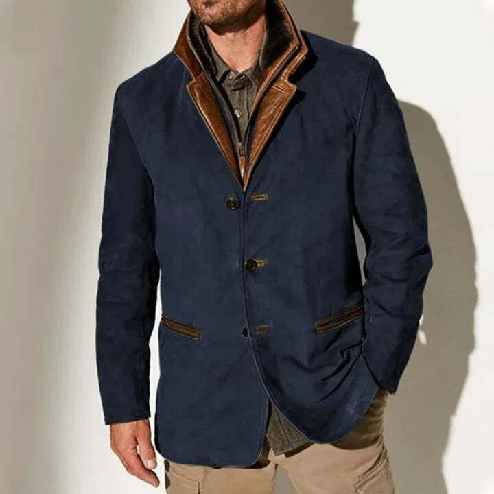 Style classique : veste vintage pour hommes confiants