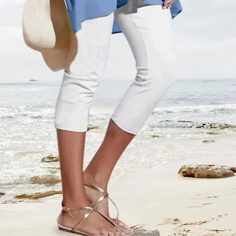 Leggings unis pour femmes pour les loisirs