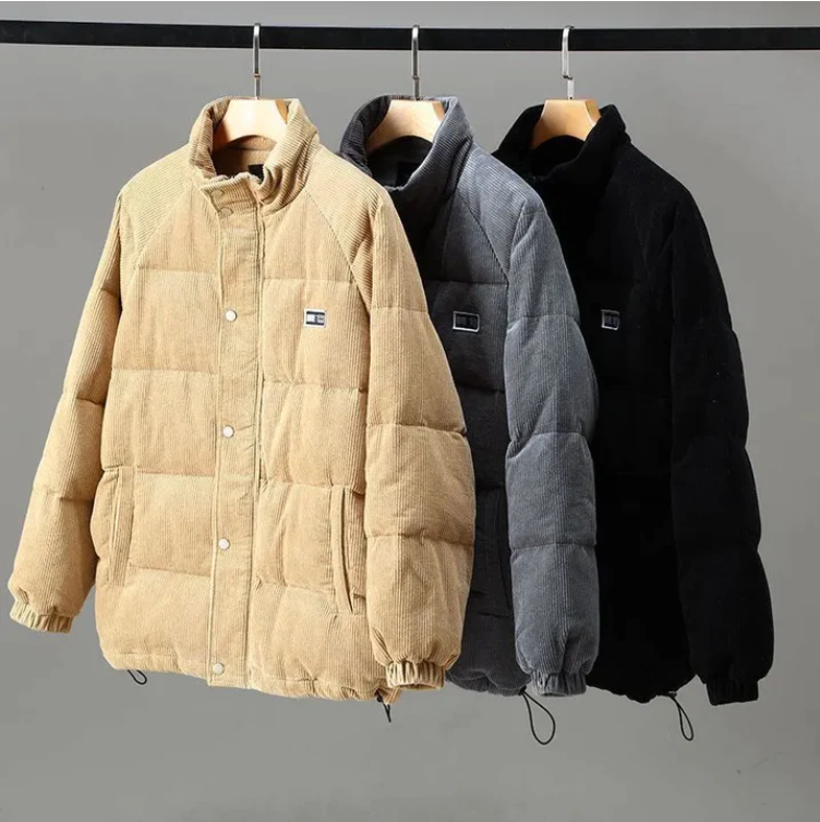 Veste d'hiver chaude pour hommes de style décontracté