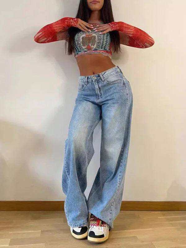 Pantalon large et ample pour femme, style tendance et confortable pour tous les jours