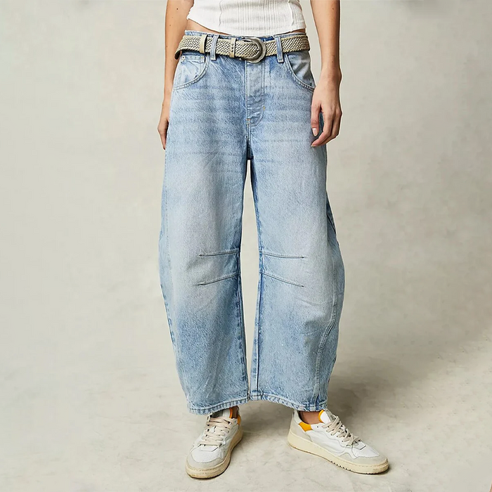 Un jean large et élégant pour un confort quotidien