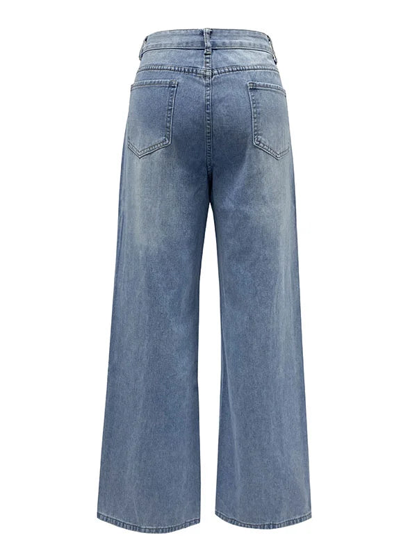 Pantalon large et ample pour femme, style tendance et confortable pour tous les jours