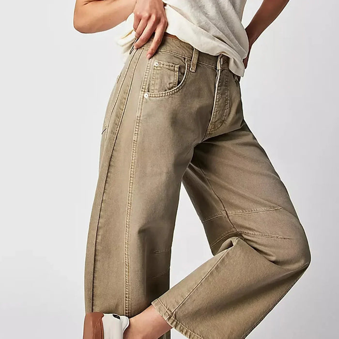 Un jean large et élégant pour un confort quotidien