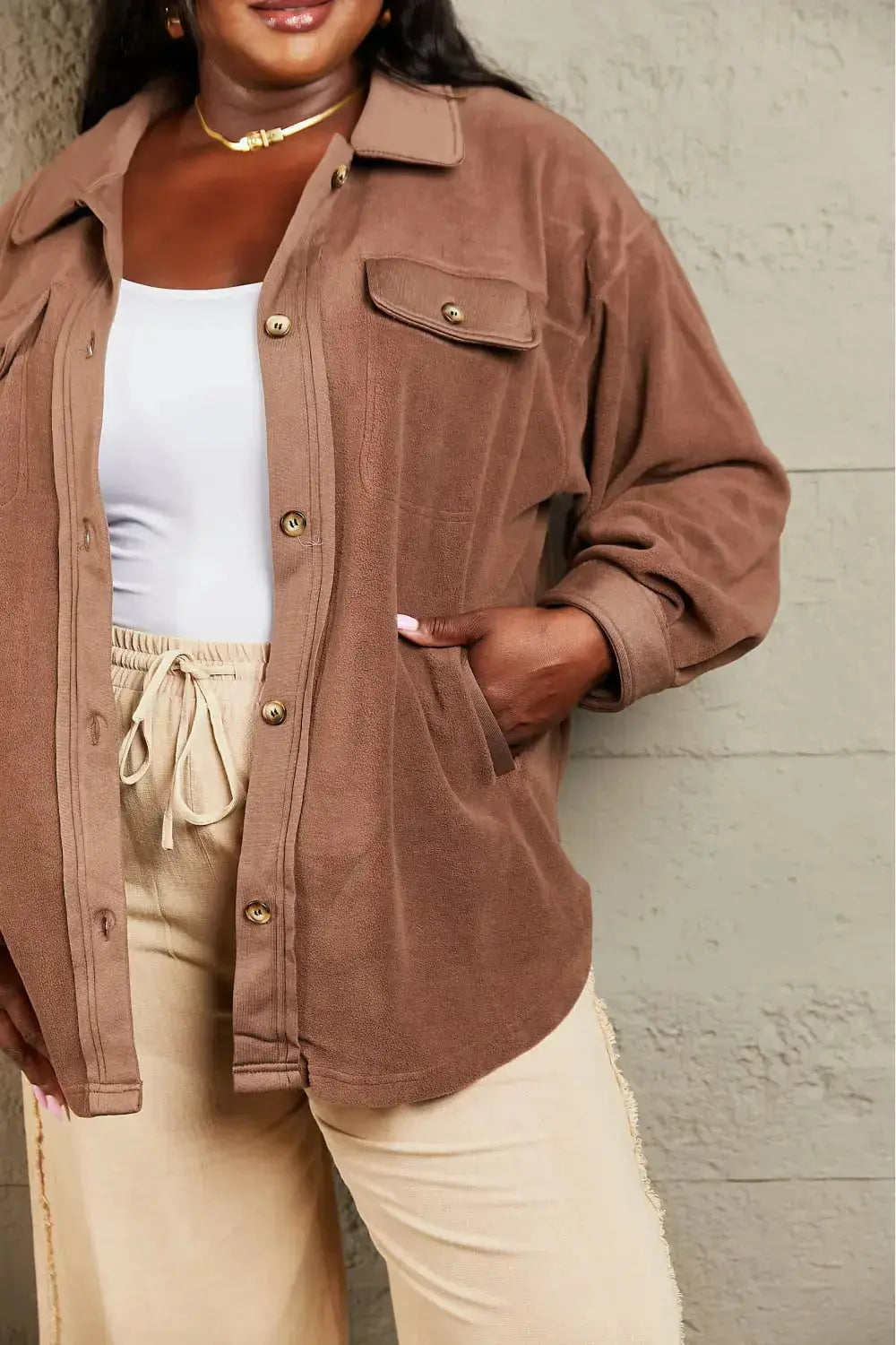 Chemise boutonnée élégante pour plus de confort
