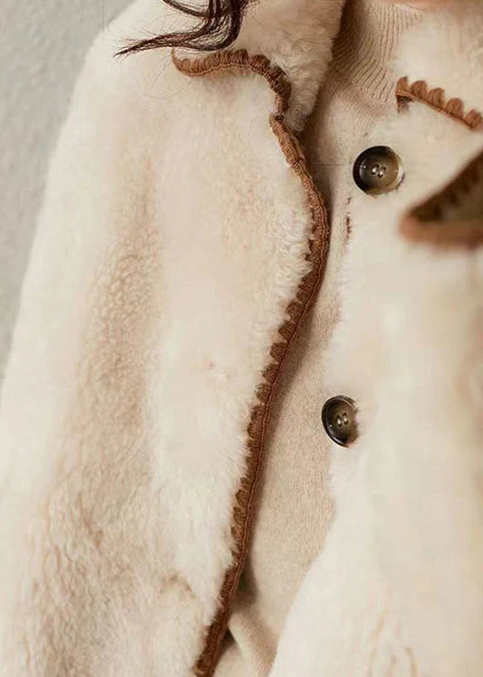Manteau ajusté élégant avec poches plaquées et design unique