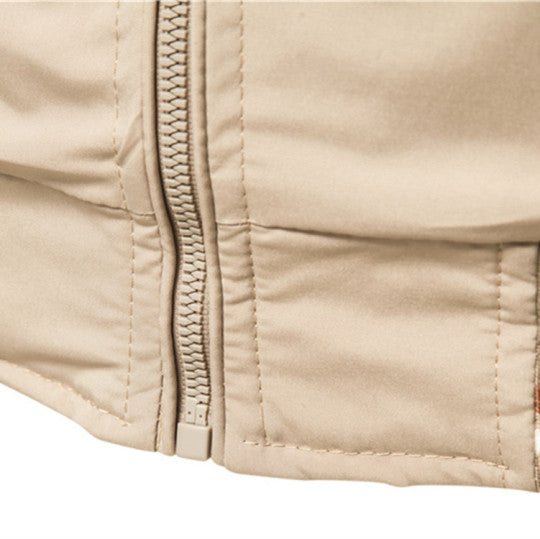 Veste Homme à Col Montant – Style Élégant et Contemporain