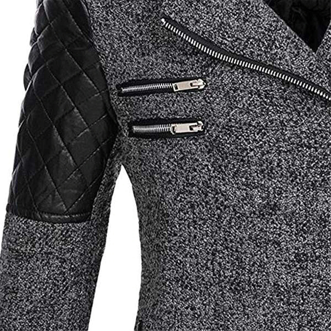 Manteau d'hiver pour femme avec conception moderne et grande capuche