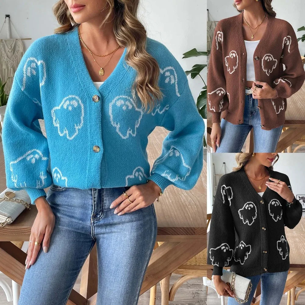Élégant cardigan noir à boutons : un confort sophistiqué pour tous les jours