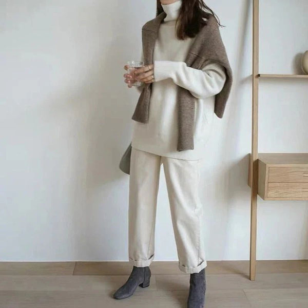 Pull Col Roulé Décontracté – Confort et Élégance pour Toutes les Occasions