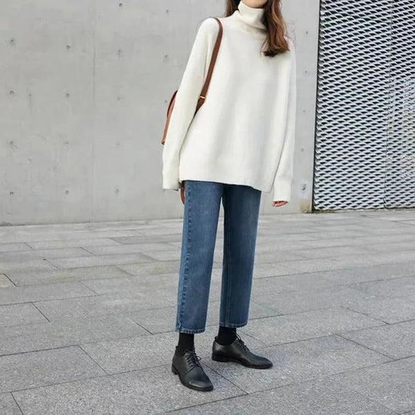Pull Col Roulé Décontracté – Confort et Élégance pour Toutes les Occasions