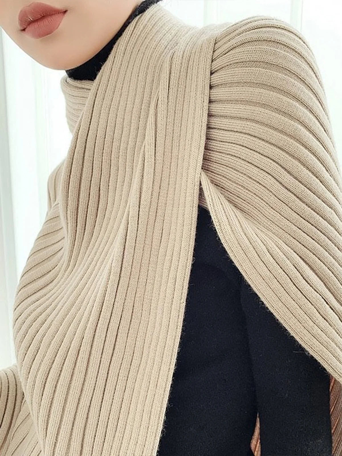 Pull Asymétrique au Style Urbain