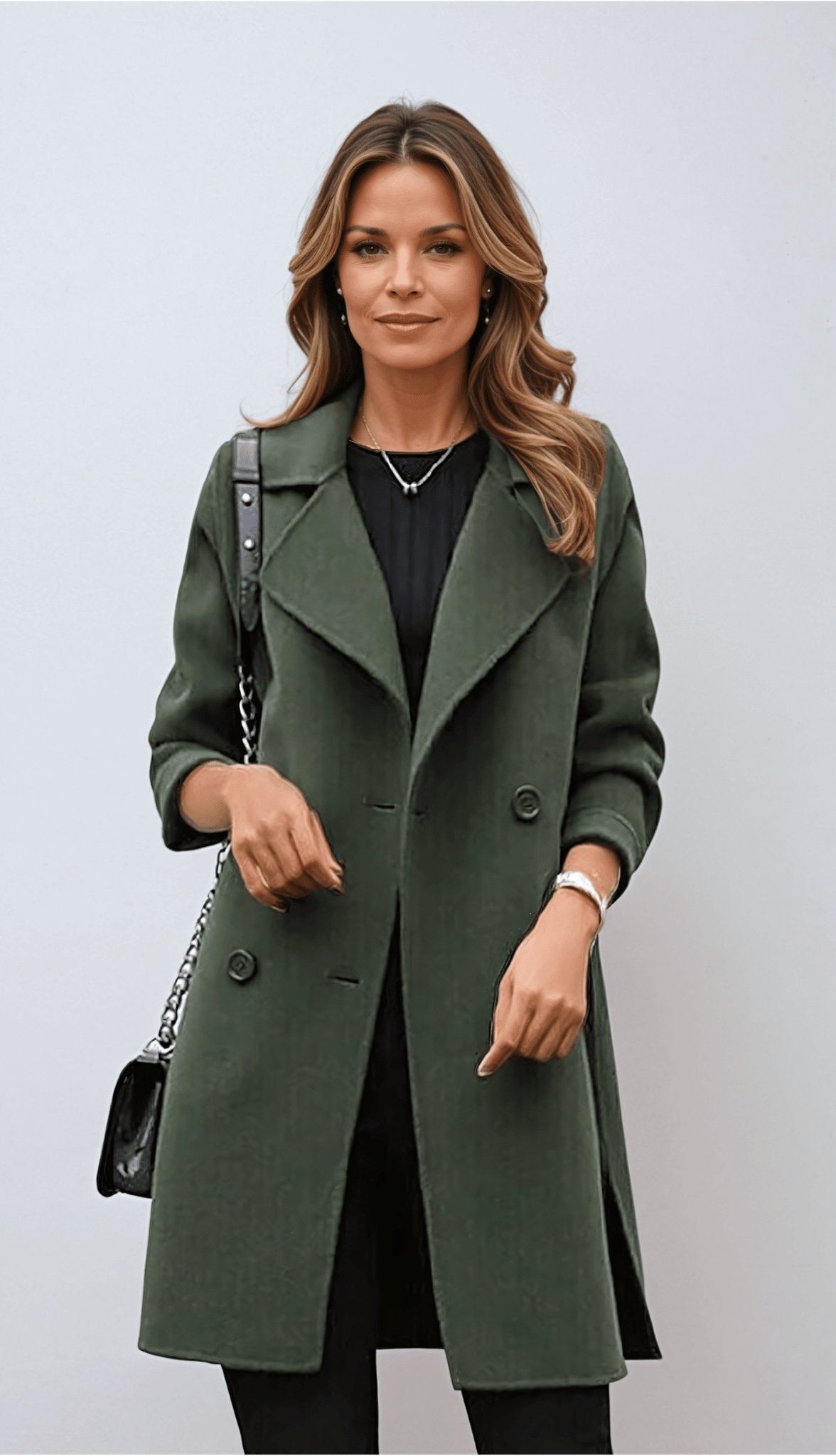 Manteau décontracté pour femme, parfait pour un style urbain