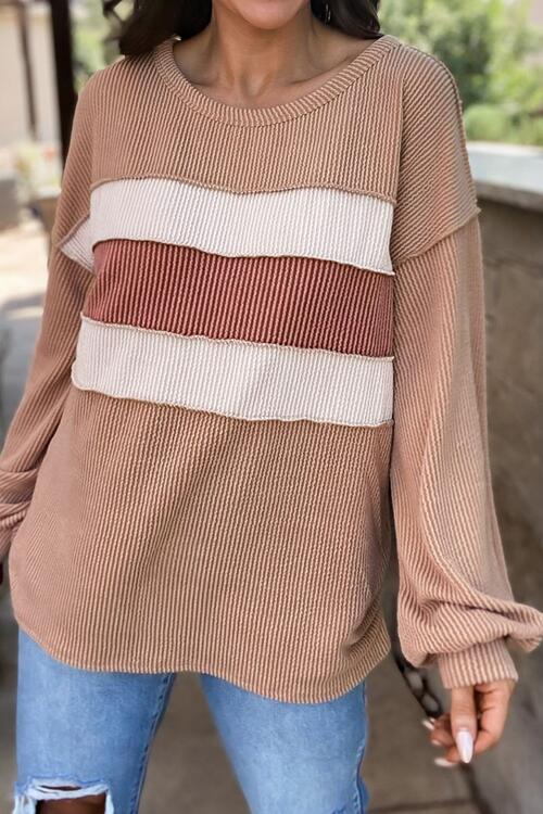 Blouse Élégante pour Femme avec Conception Original et Manches Tendance
