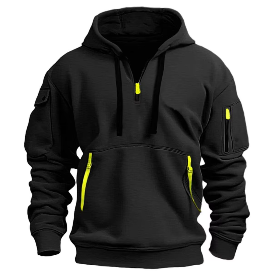 Sweat à capuche pour homme conçu pour les activités extérieures et le style décontracté