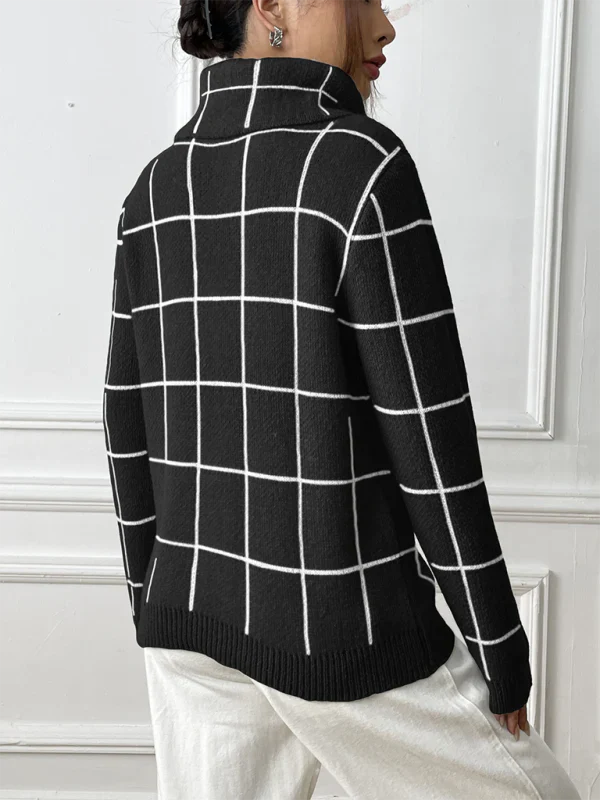 Pull à Col Roulé pour Femmes - Parfait pour l'Automne et l'Hiver