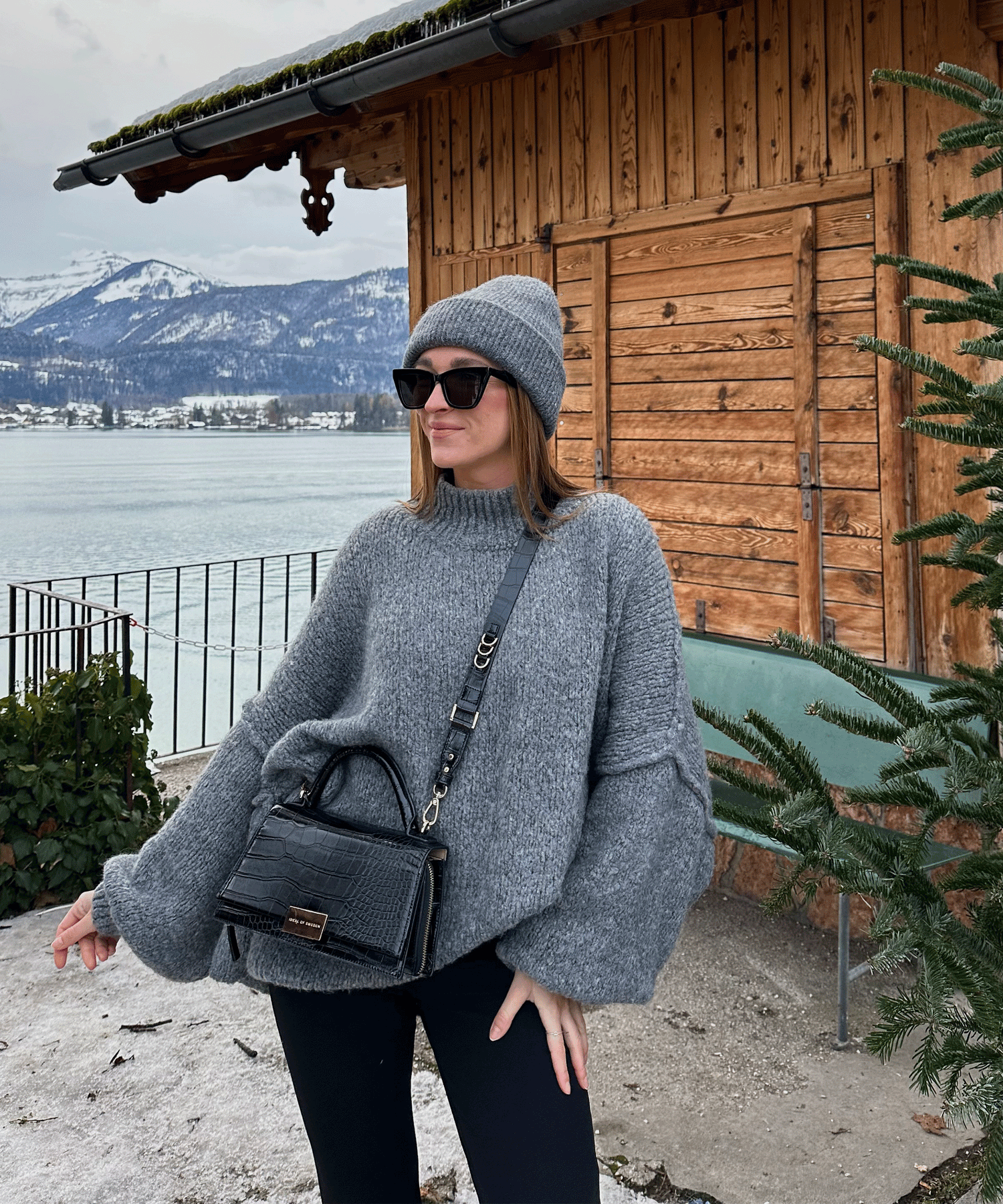 Pull Oversize Écru - Sweater Confortable pour un Style Décontracté