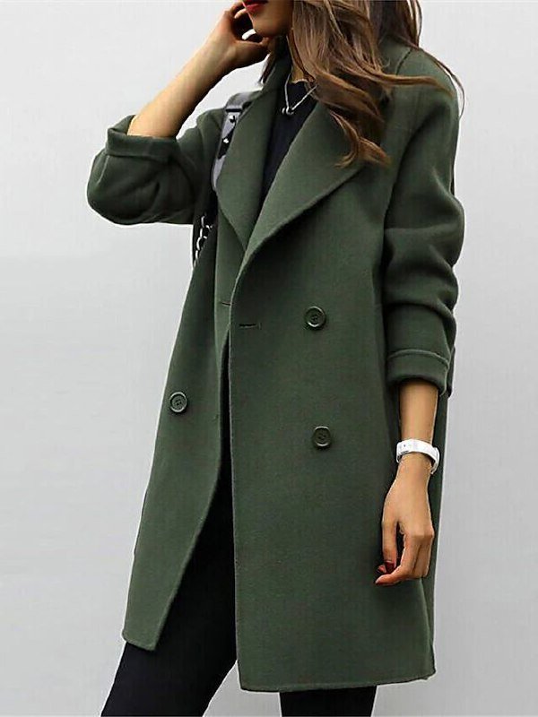 Manteau décontracté pour femme, parfait pour un style urbain