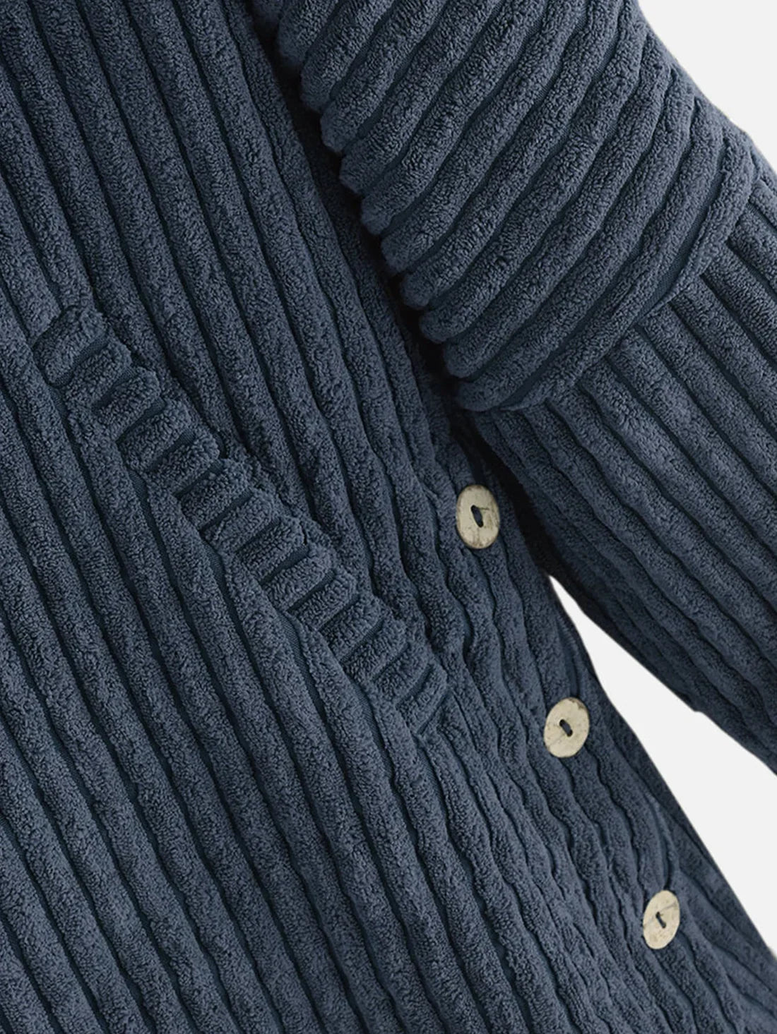 Cardigan élégant avec capuche et effet haut-bas