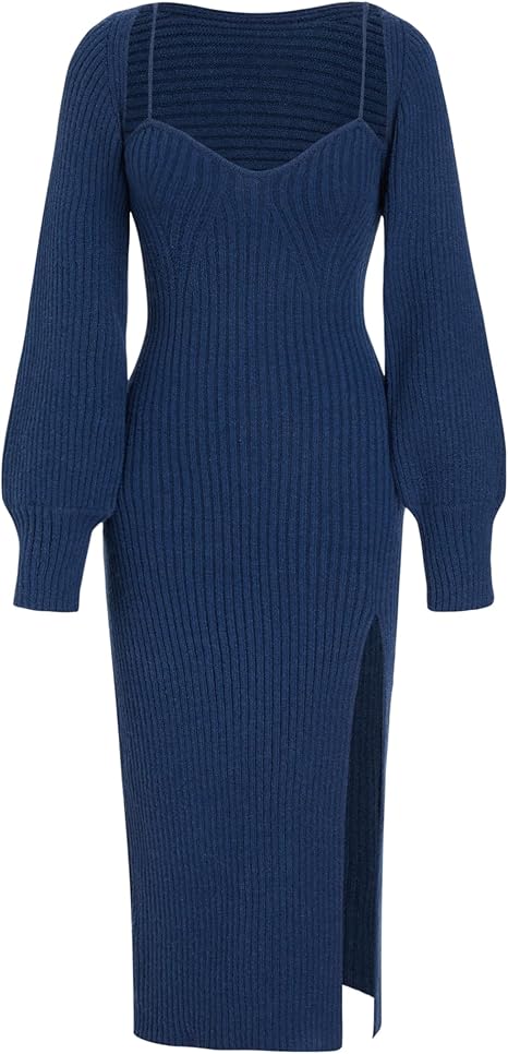 Robe midi femme élégante pour le printemps