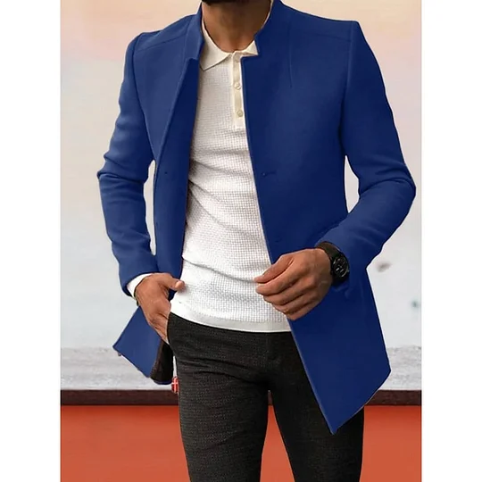 Blazer ajusté moderne pour hommes