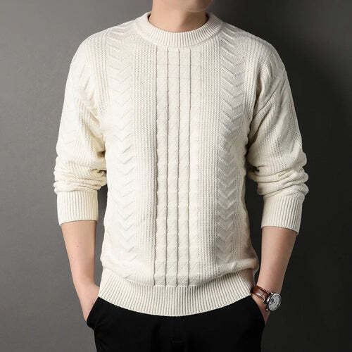 Pull classique pour homme : chaleur et confort au quotidien