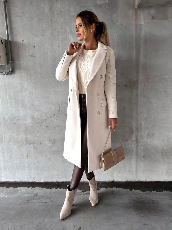 Manteau Élégant et Décontracté pour Femme – Idéal pour l’Automne et l’Hiver