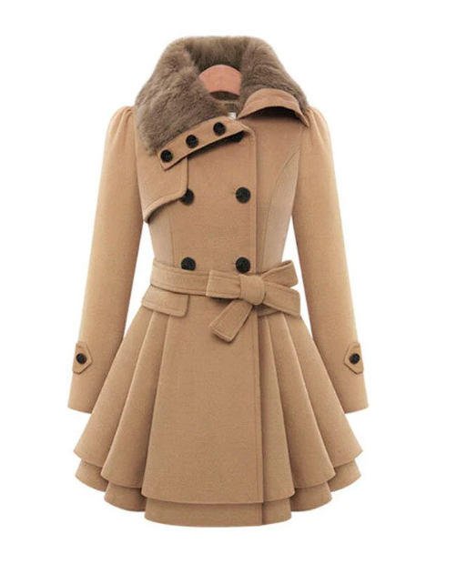 Manteau femme douillet pour la saison froide