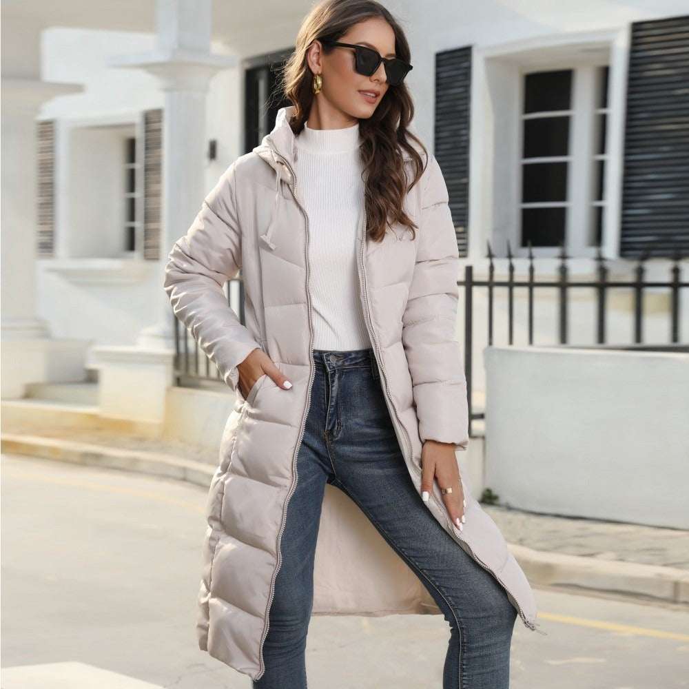 Manteau Longues d’Hiver pour Femme Élégant et Confortable