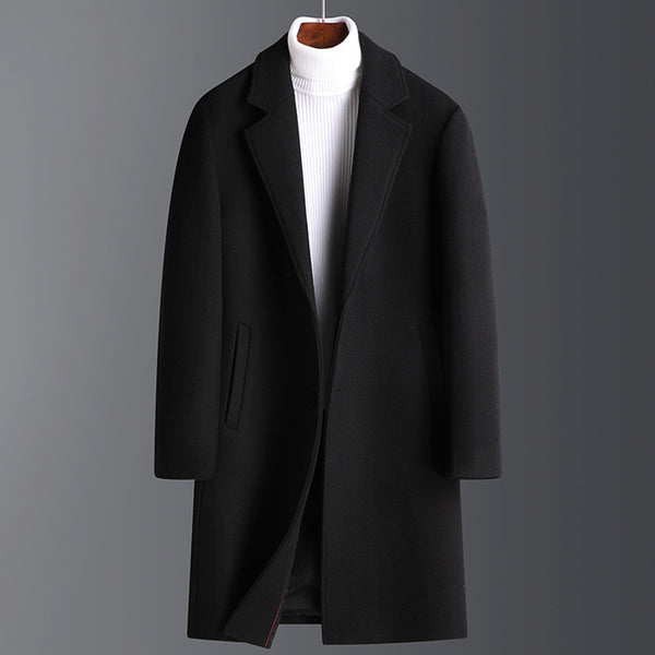 Manteau mi-long élégant pour homme