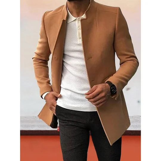 Blazer ajusté moderne pour hommes