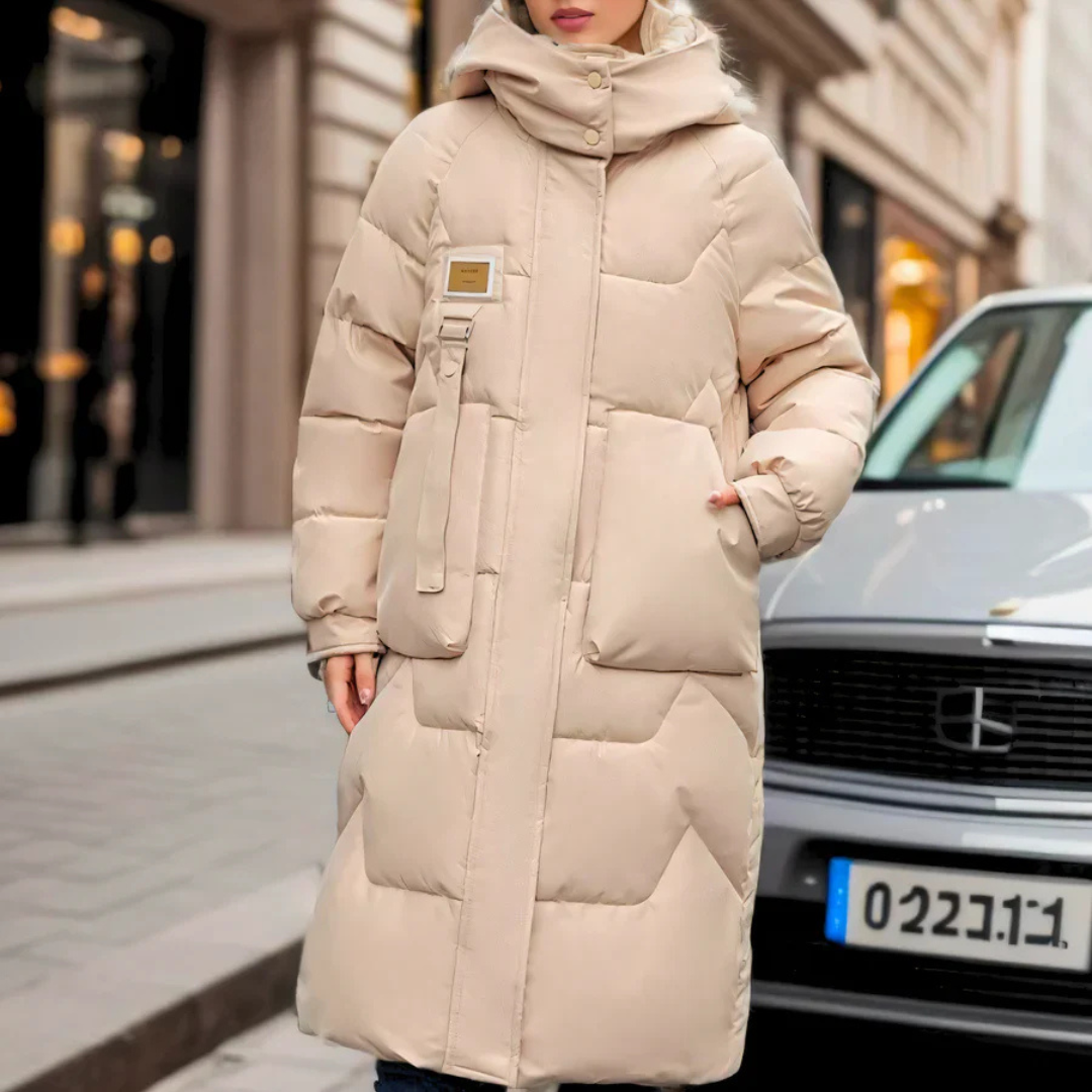 Manteau longue moderne pour femme parfait pour l'hiver