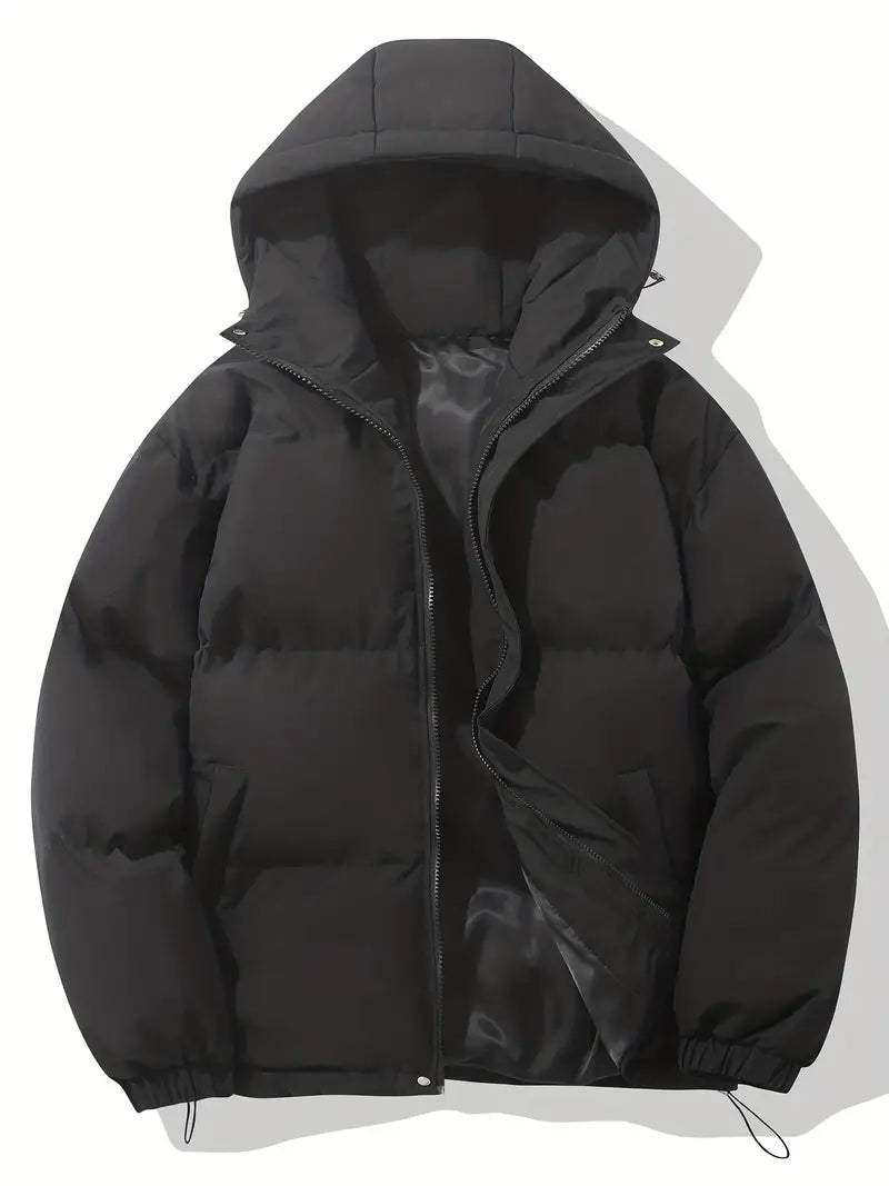 Manteau d'hiver chaud avec capuche pour femme