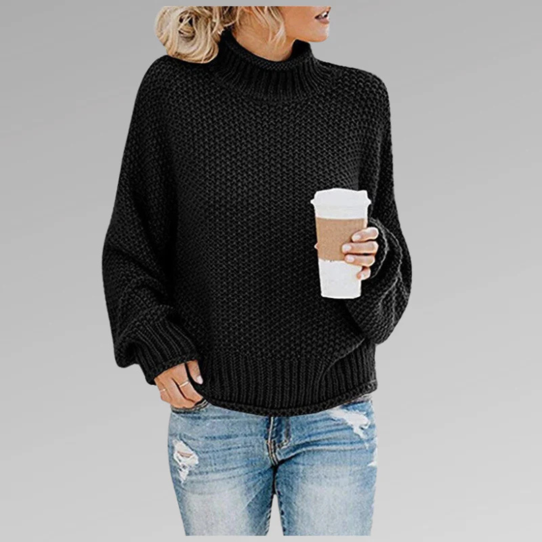 Pull chaud et chic pour femme au style décontracté