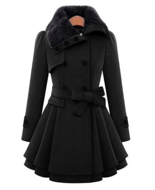 Manteau femme douillet pour la saison froide