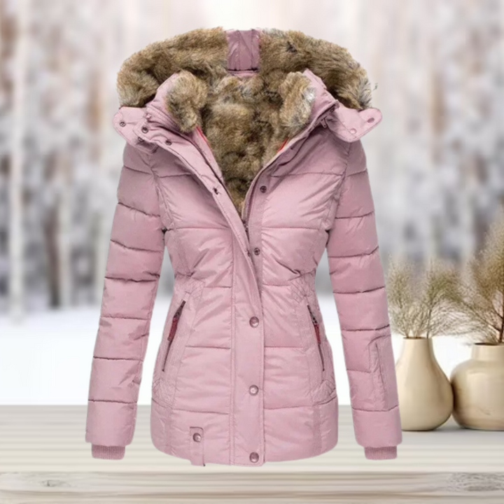 Manteau d'hiver pour femme avec capuche profonde pour un confort optimal