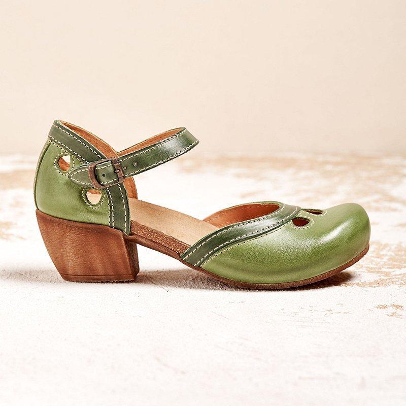 Sandales Élégantes pour Femme à Talon Bas