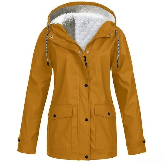 Veste à Capuche pour Activités en Plein Air, Manteau d'Hiver pour Randonnée