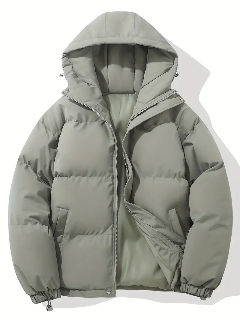 Manteau d'hiver chaud avec capuche pour femme