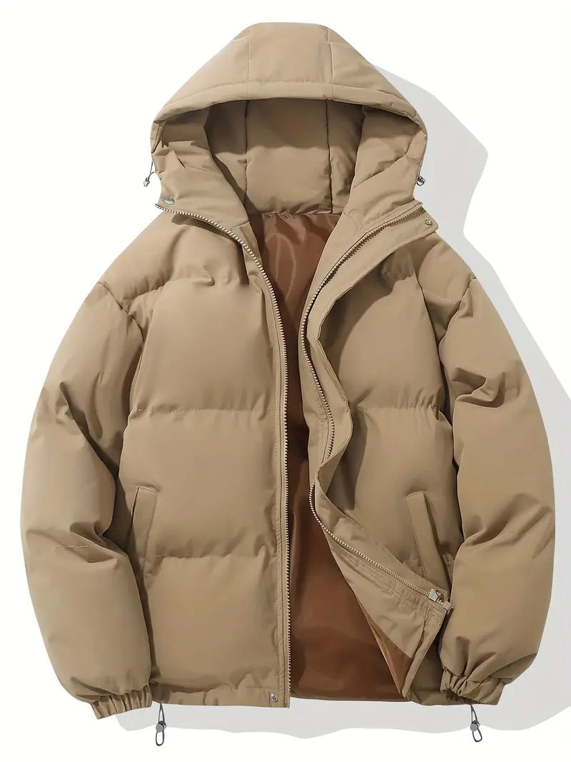 Manteau d'hiver chaud avec capuche pour femme