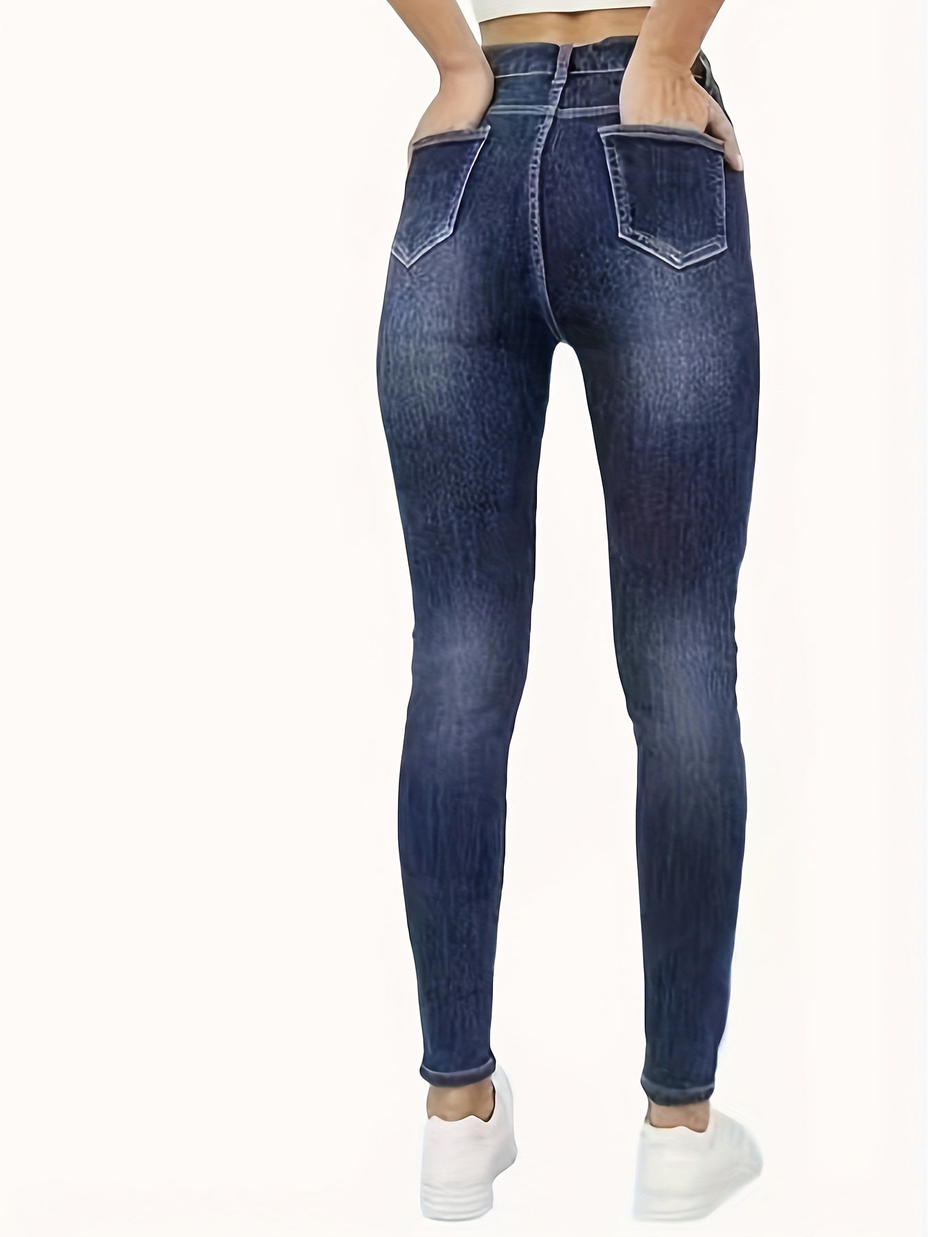 Jean d'hiver confortable pour femme avec style moderne