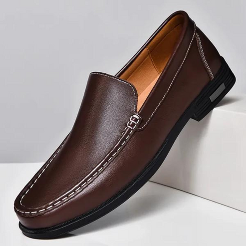 Marco - Mocassins confortables à petit talon pour hommes