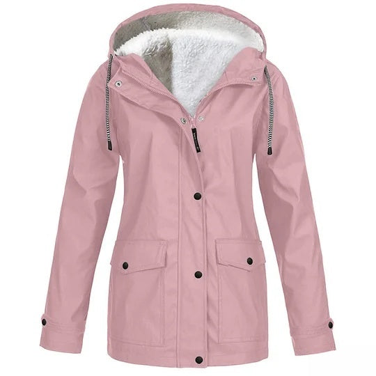 Veste à Capuche pour Activités en Plein Air, Manteau d'Hiver pour Randonnée