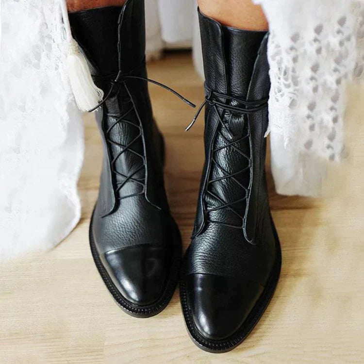 Bottes Vintage à Talon pour Femme : Élégance et Confort