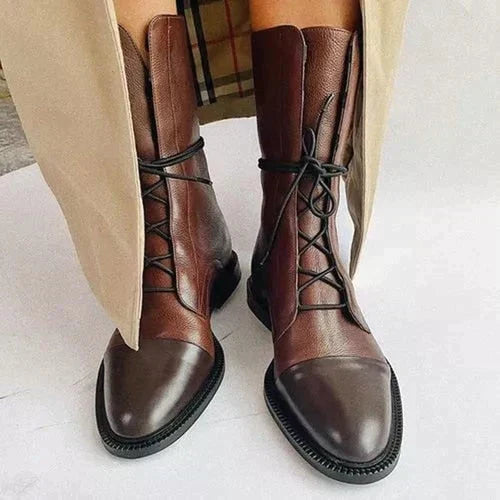 Bottes Vintage à Talon pour Femme : Élégance et Confort