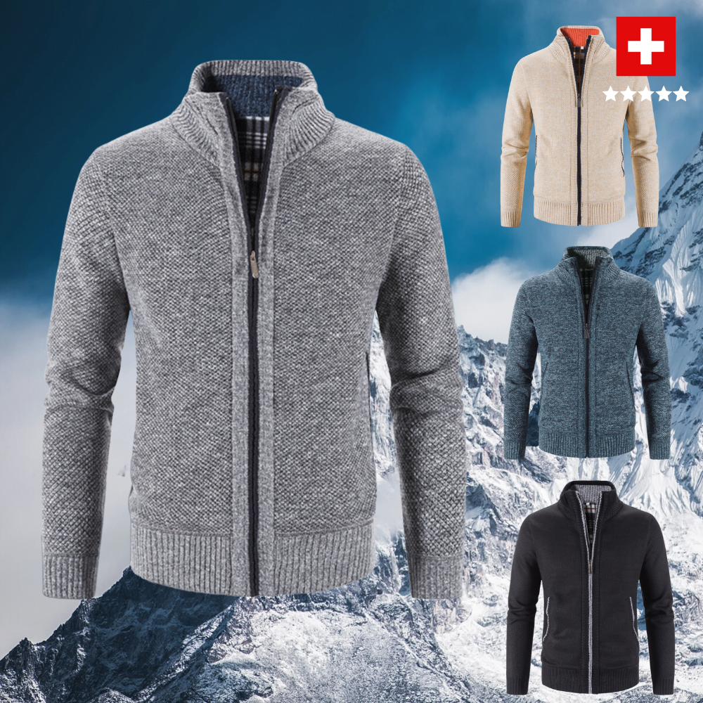 Cardigan d’Hiver Élégant pour Homme – Confort et Élégance